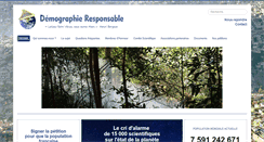 Desktop Screenshot of demographie-responsable.org